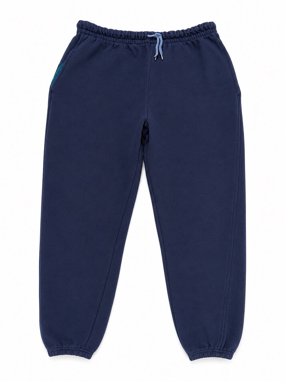 Vintage GANT Rugger Sweatpants Men’s Large Navy Blue Fleece Lined Joggers